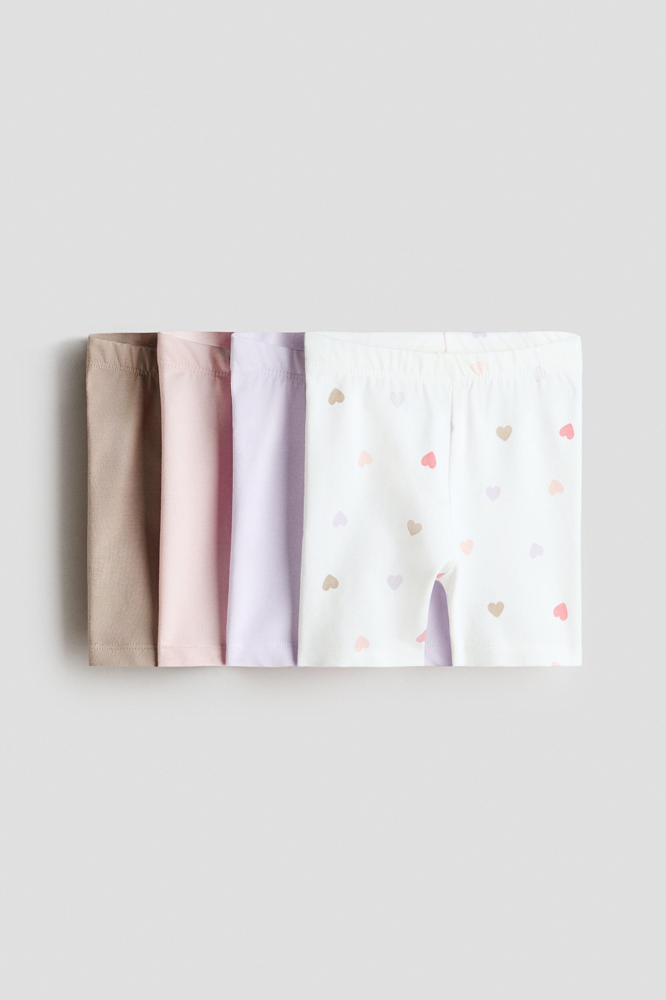 4-pack cotton cycling shorts - 1.5-2Y