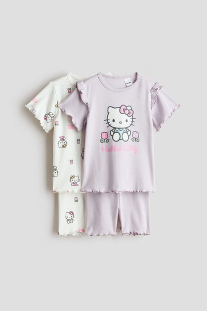 2-pack printed pyjamas