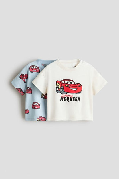 2-pack printed T-shirts