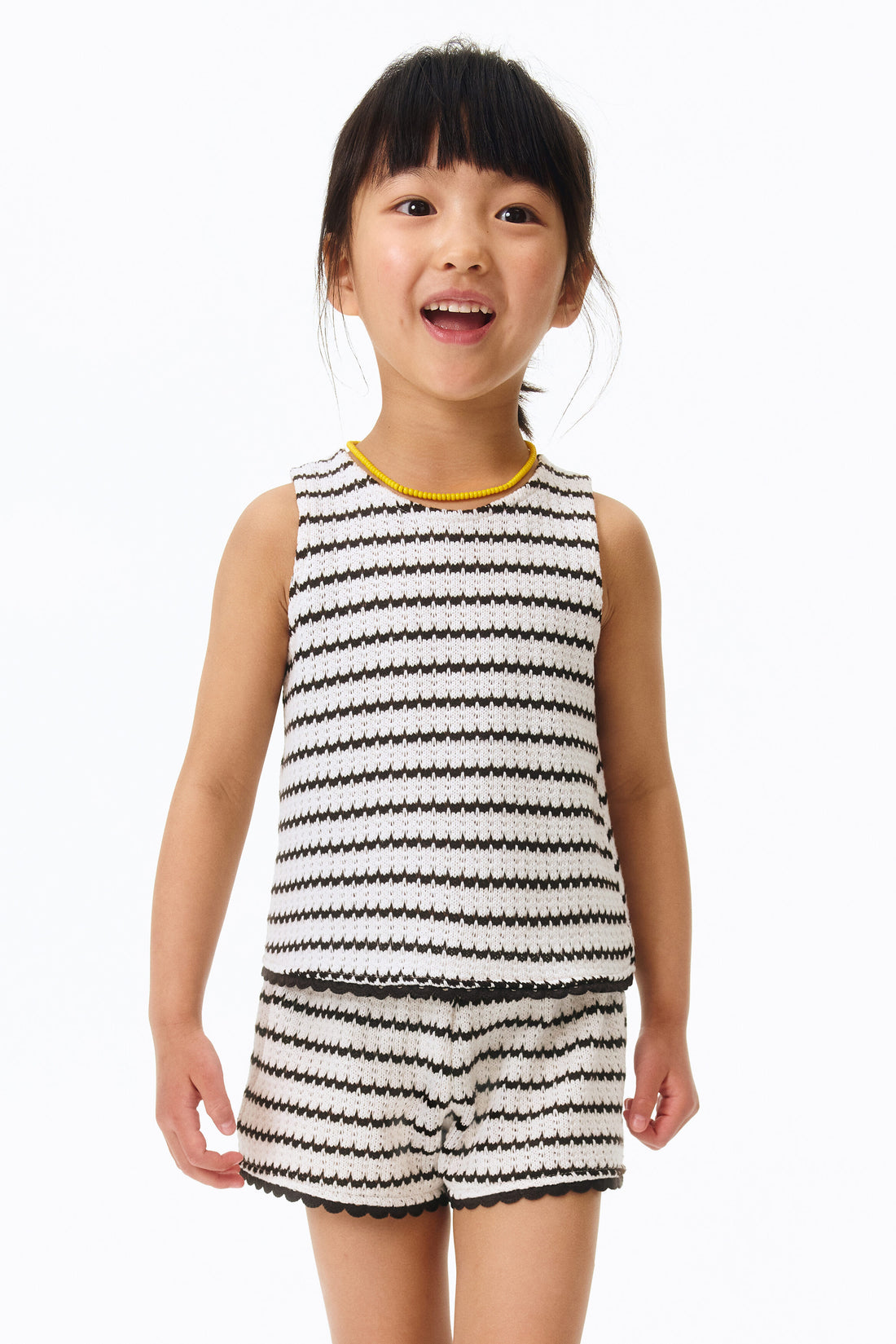 Textured-knit shorts