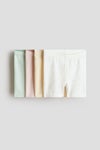 4-pack cotton cycling shorts