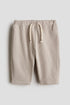 Textured jersey trousers