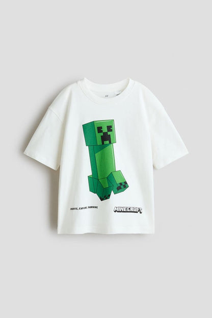 Oversized printed T-shirt