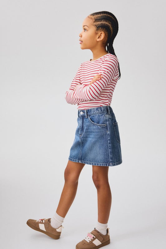 Denim skirt