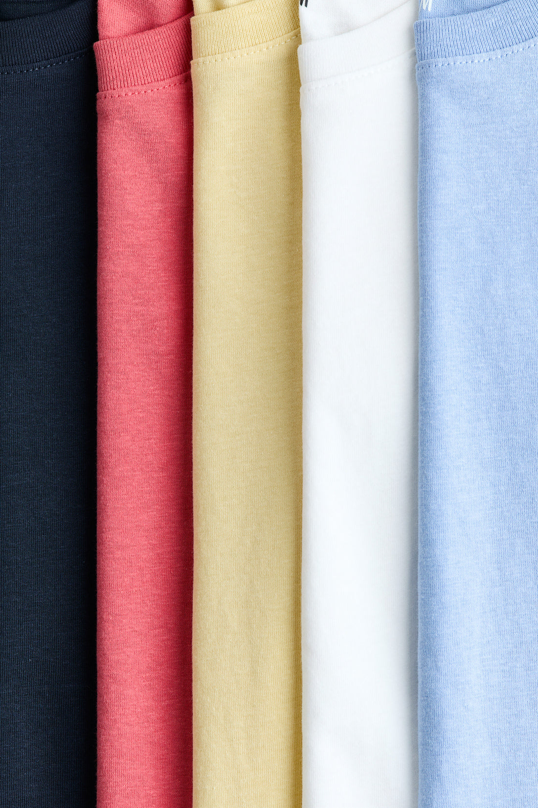 5-pack cotton T-shirts
