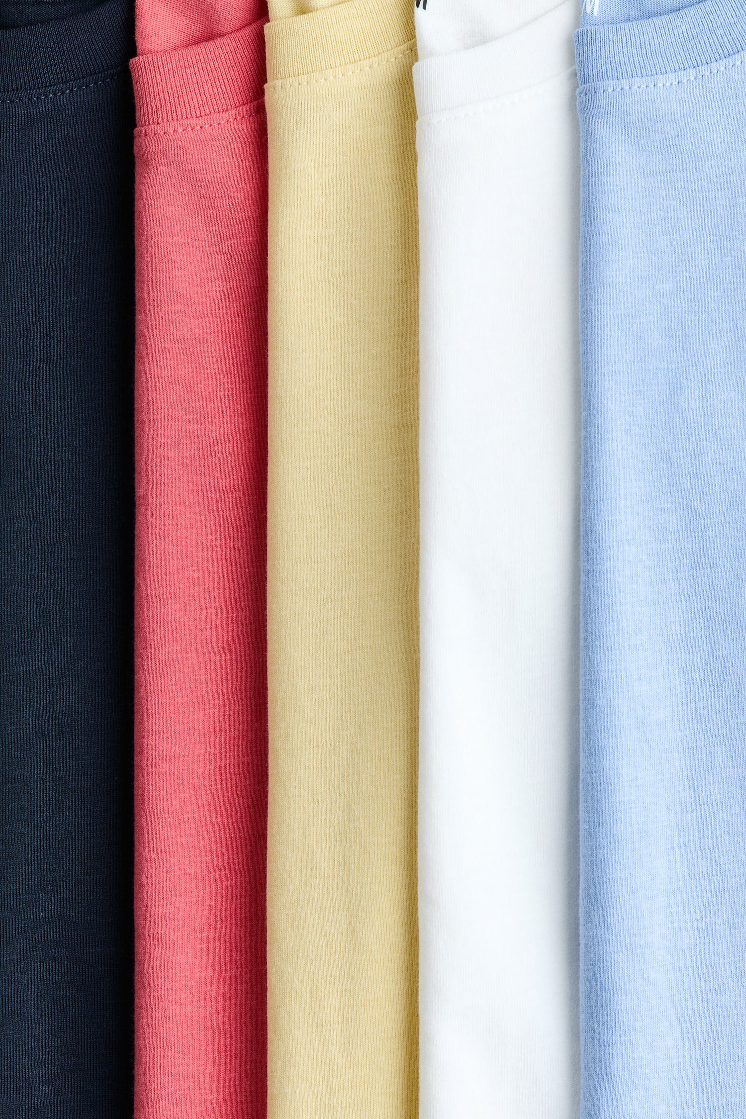 5-pack cotton T-shirts