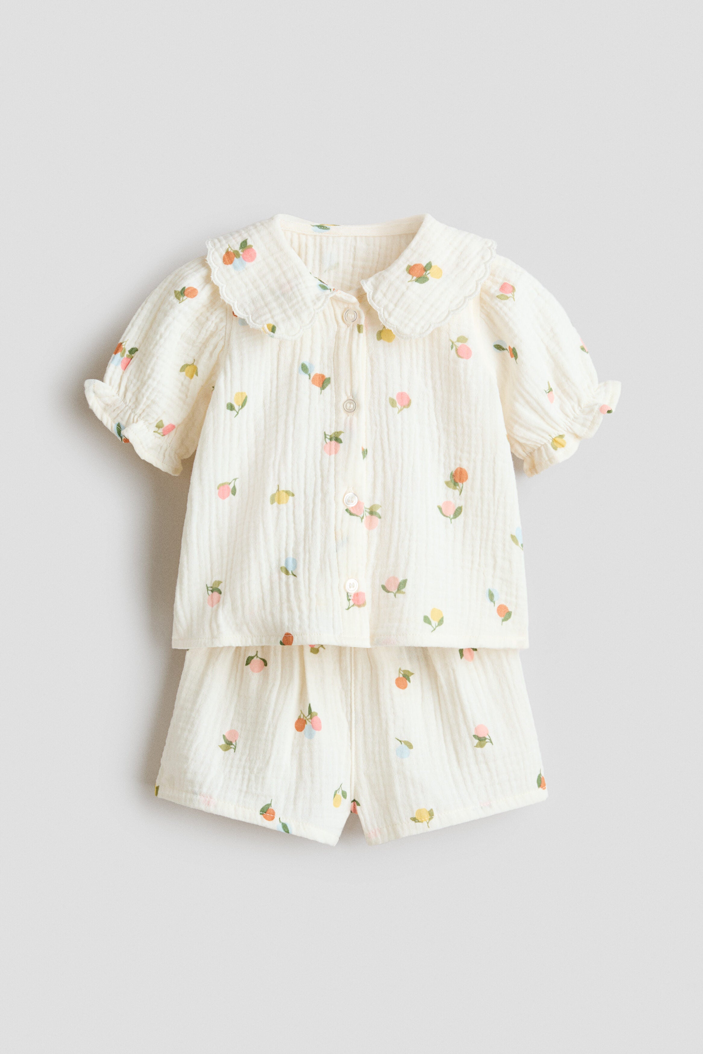 2-piece cotton muslin set
