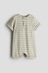 Printed cotton romper suit - 2Y