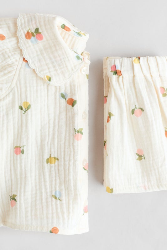 2-piece cotton muslin set