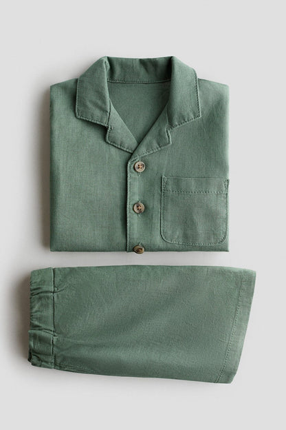 2-piece linen set Image 2 of 2