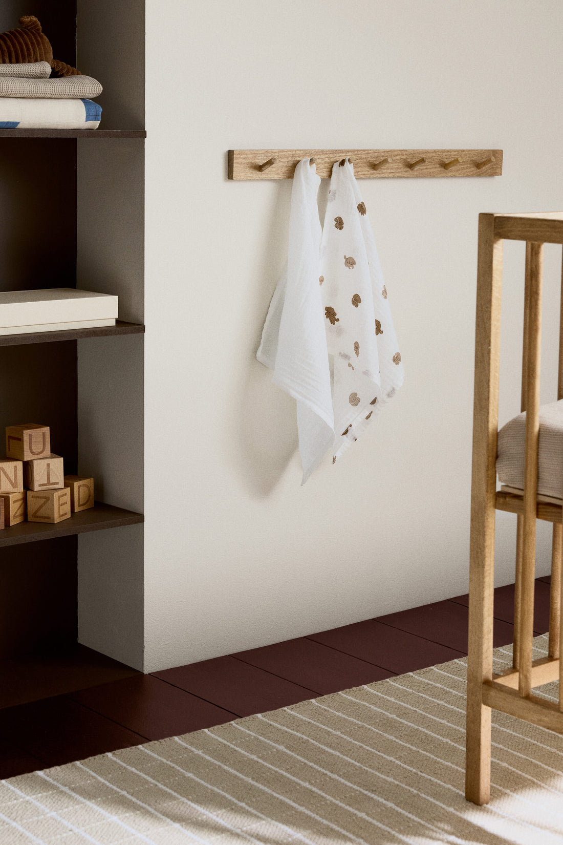 2-pack muslin blankets - White Dogs
