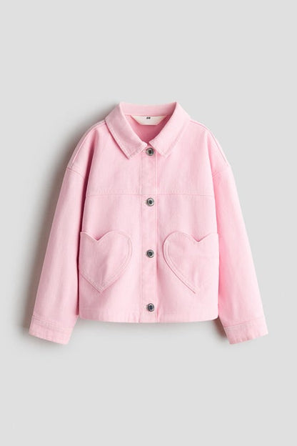 Heart-pocket twill jacket