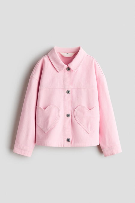 Heart-pocket twill jacket