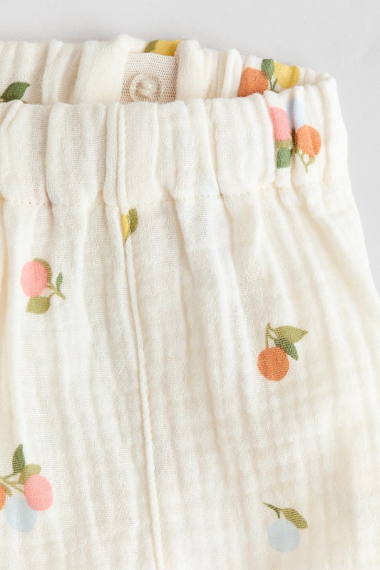 2-piece cotton muslin set