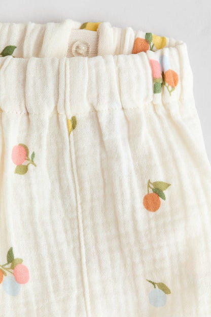 2-piece cotton muslin set