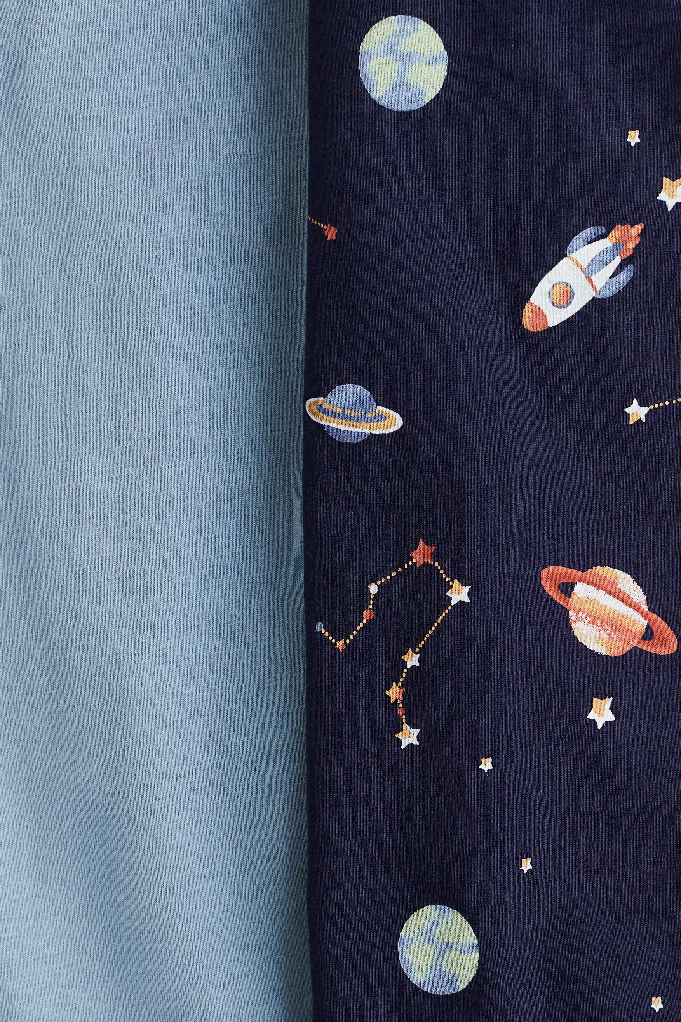 2-pack patterned cotton pyjamas