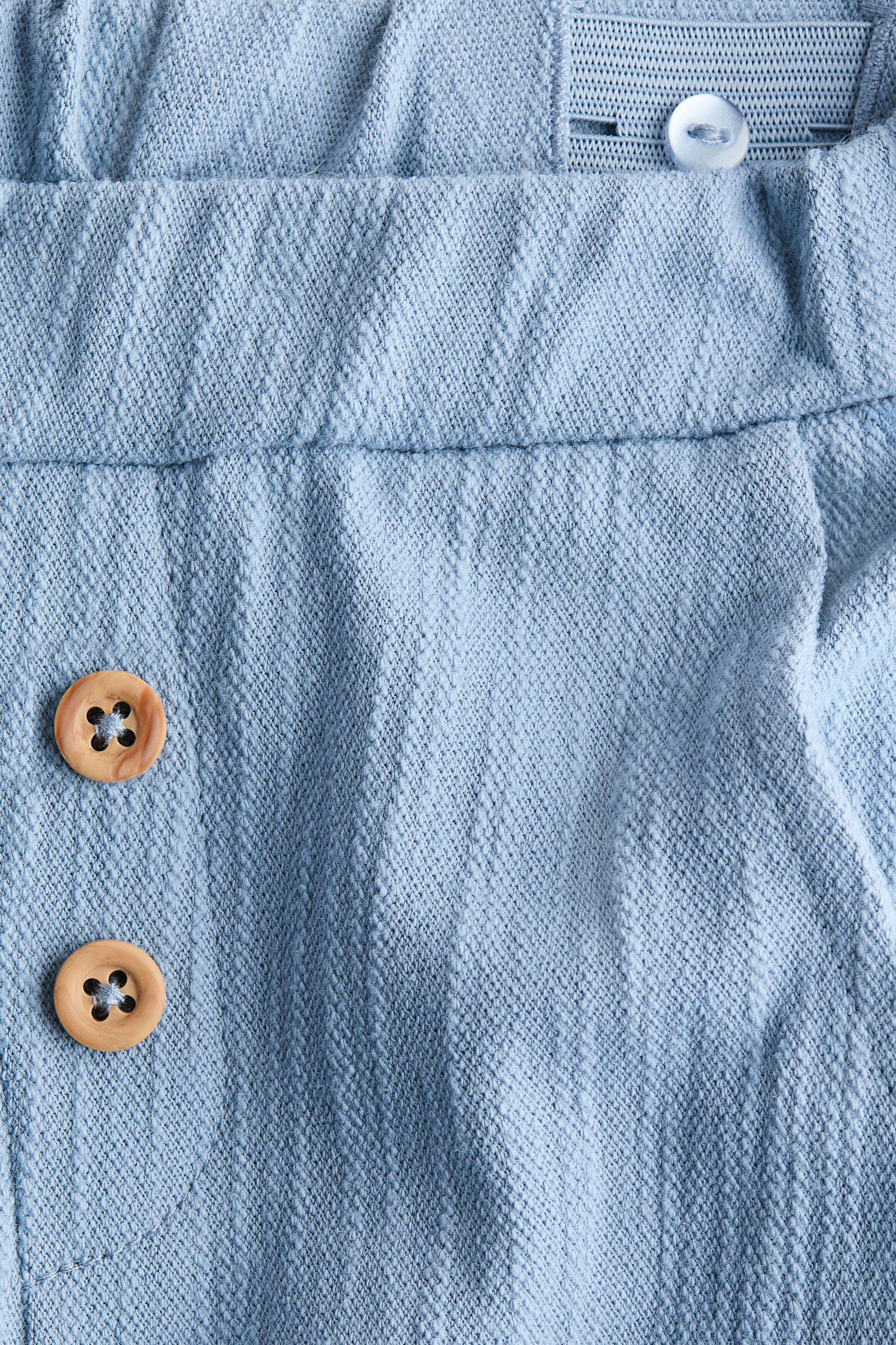 Textured jersey trousers