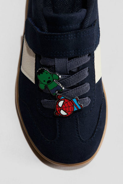 Appliquéd trainers