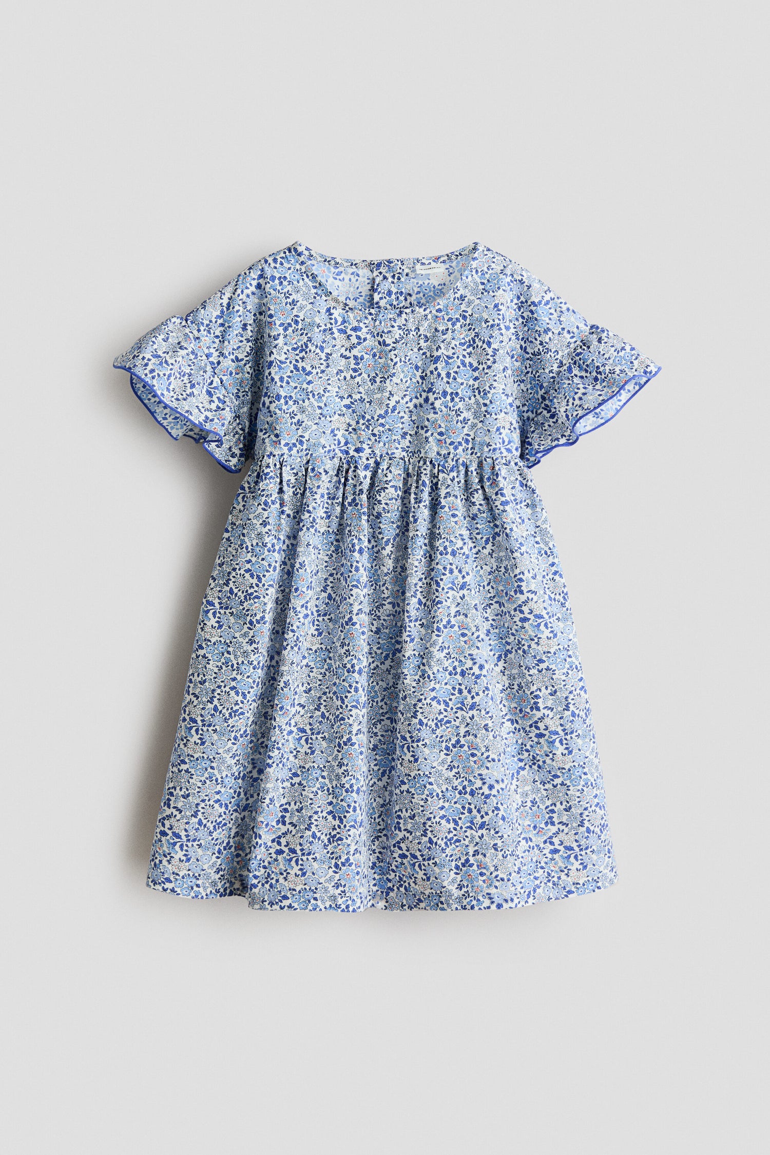 Printed cotton dress