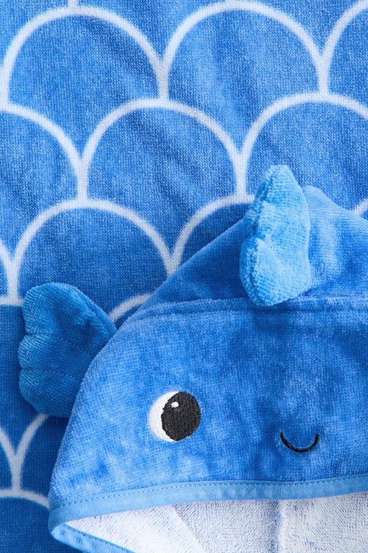 Baby poncho towel