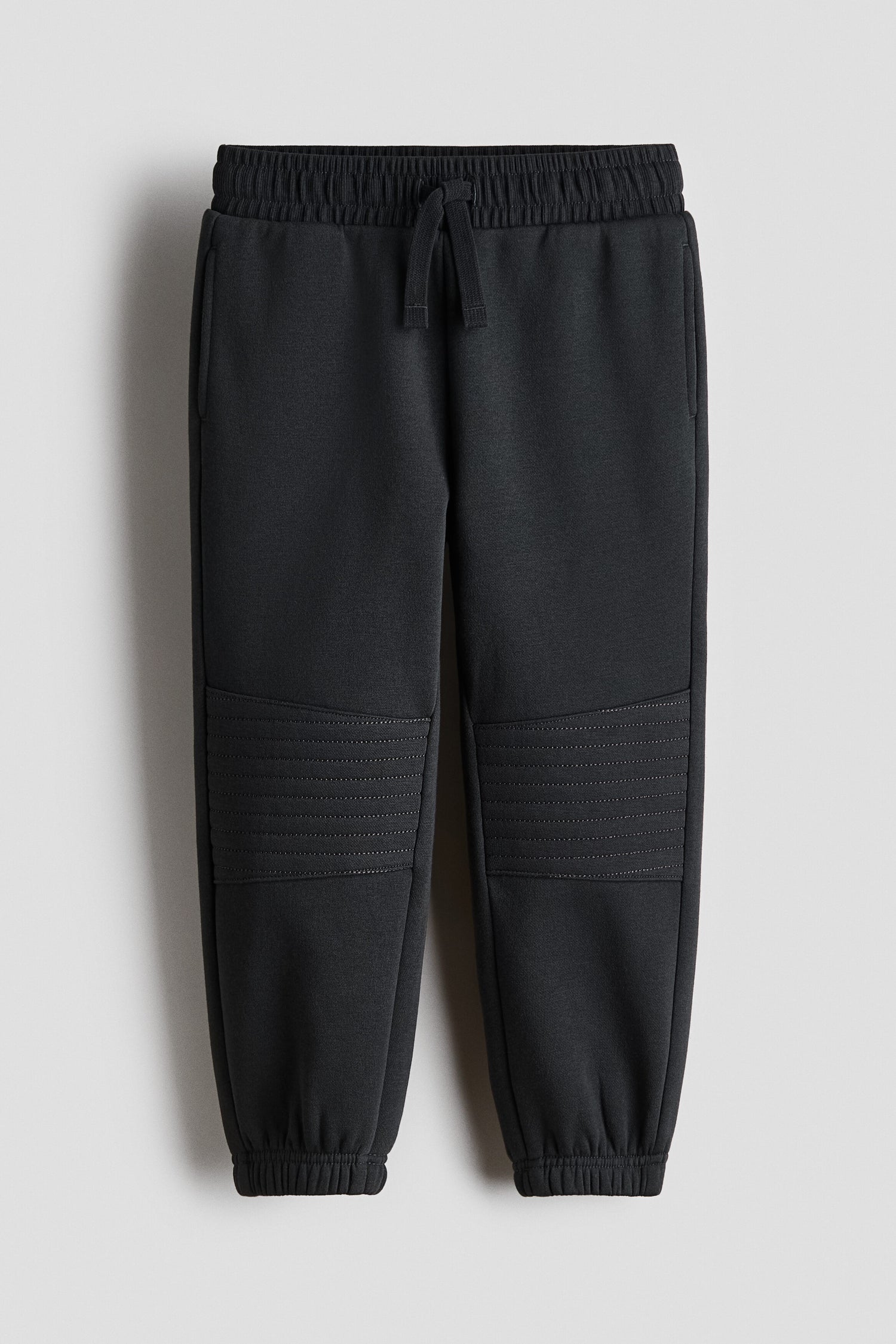 Reinforced-knee joggers - Dark Grey 0 / 9-10 Years