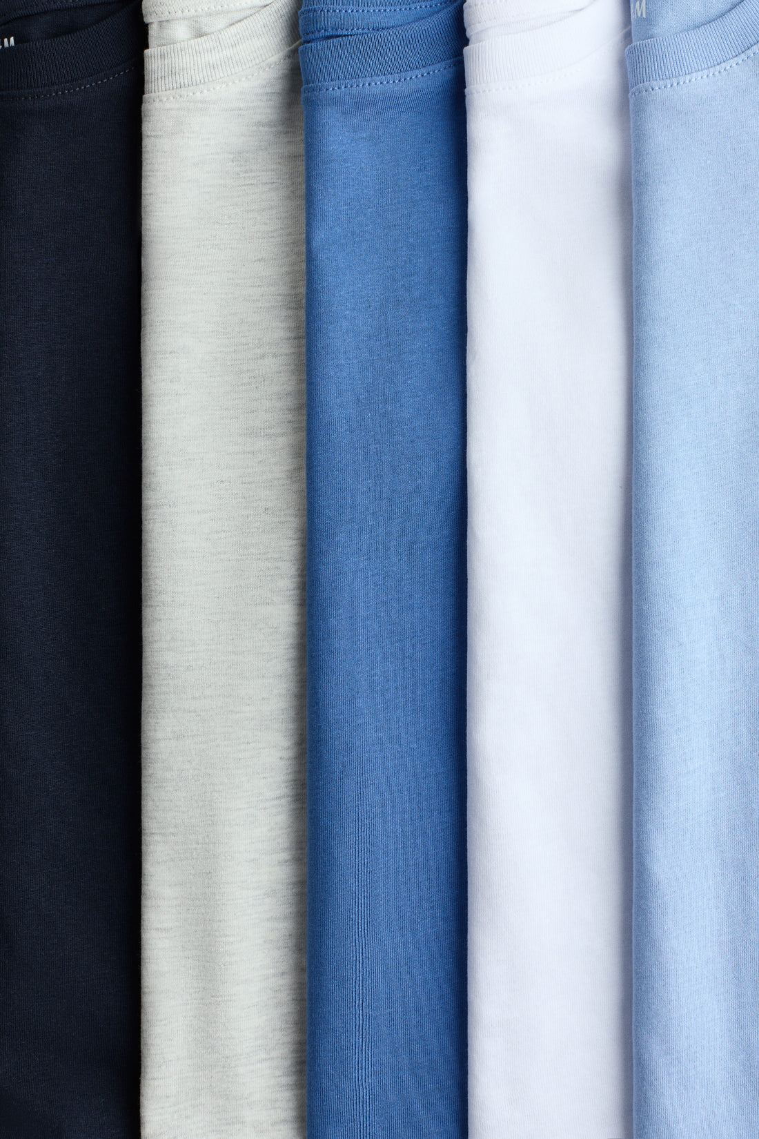 5-pack cotton T-shirts
