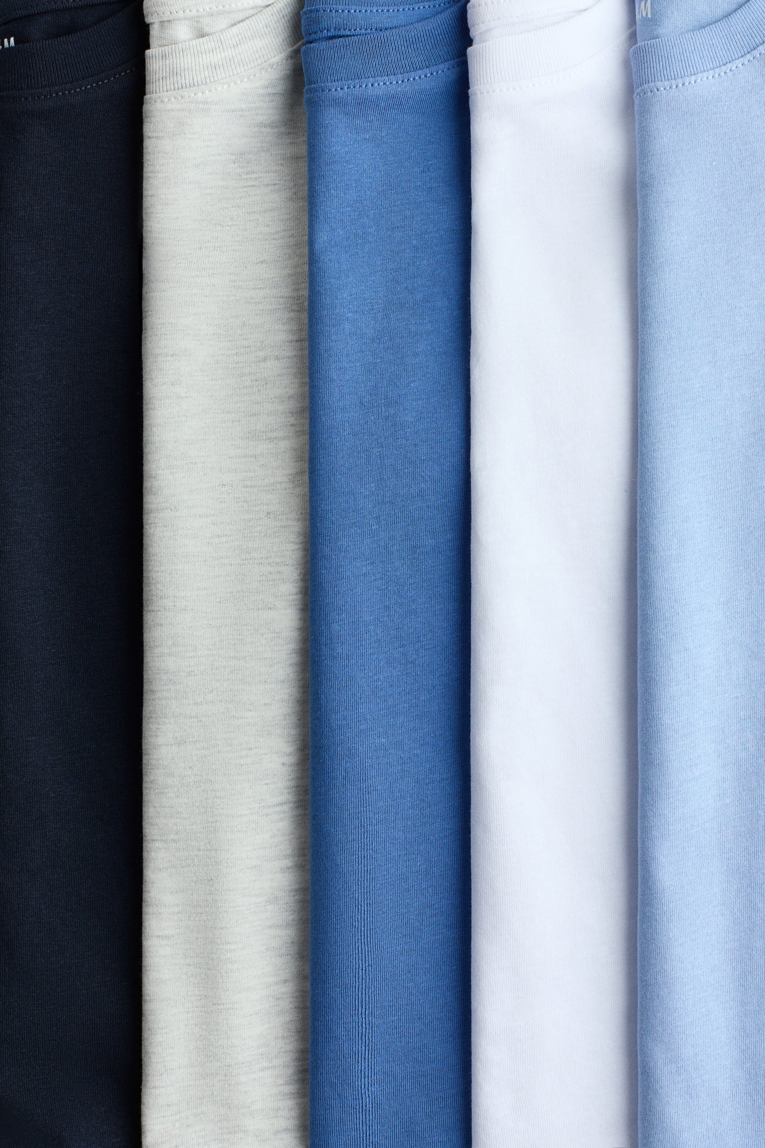 5-pack cotton T-shirts