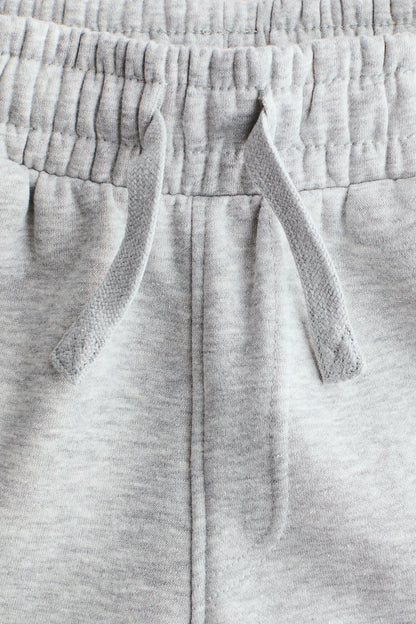 Brushed-inside joggers
