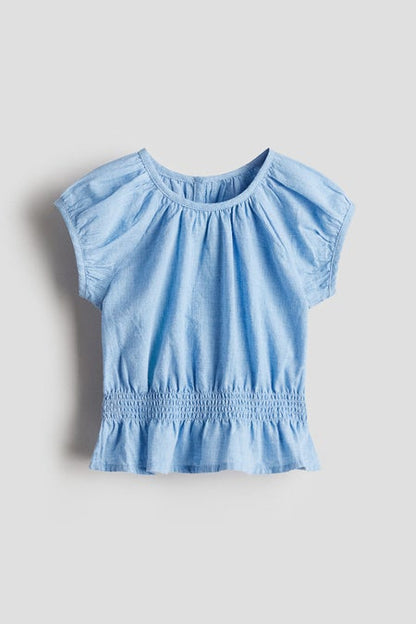 Cotton muslin top