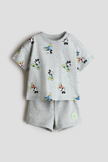 2-piece printed set - 12M
