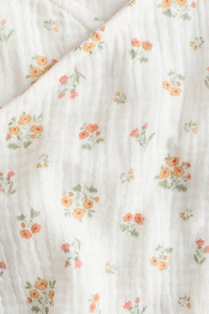 2-piece wrapover muslin set Image 3 of 3