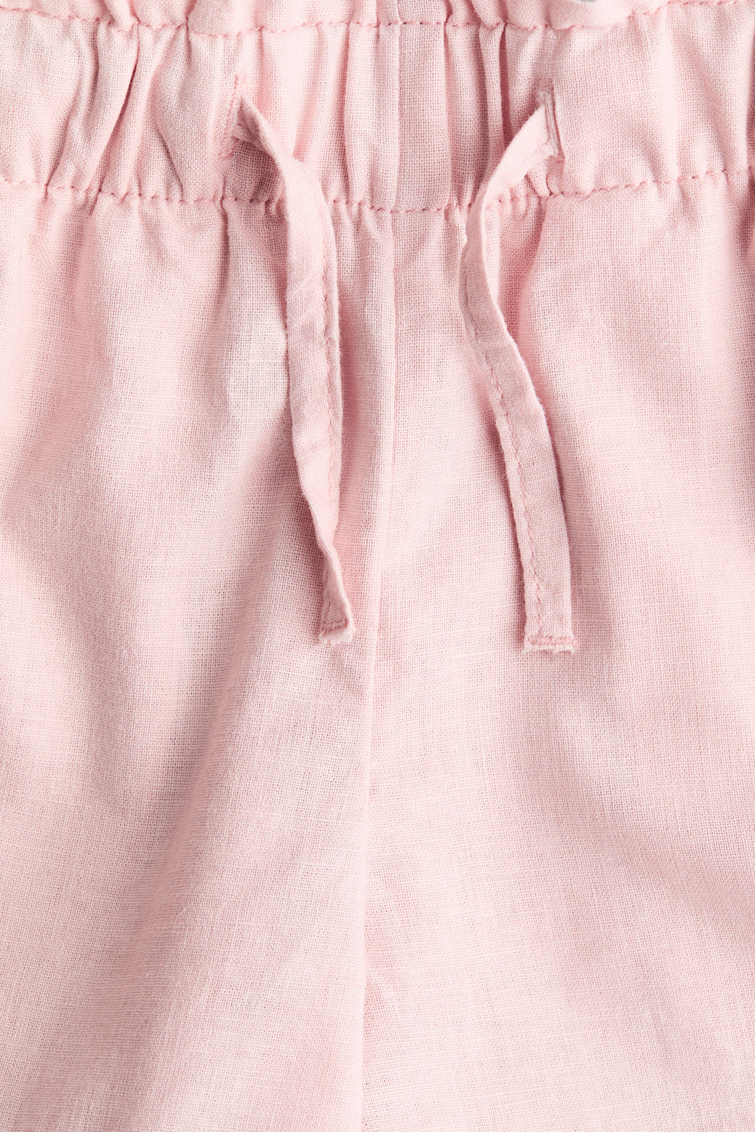 Linen-blend shorts