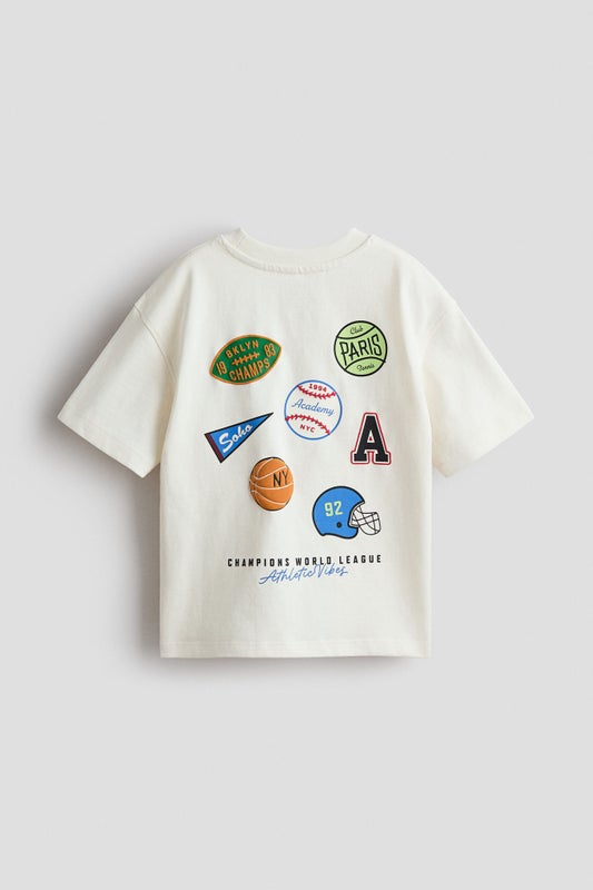 Appliquéd T-shirt