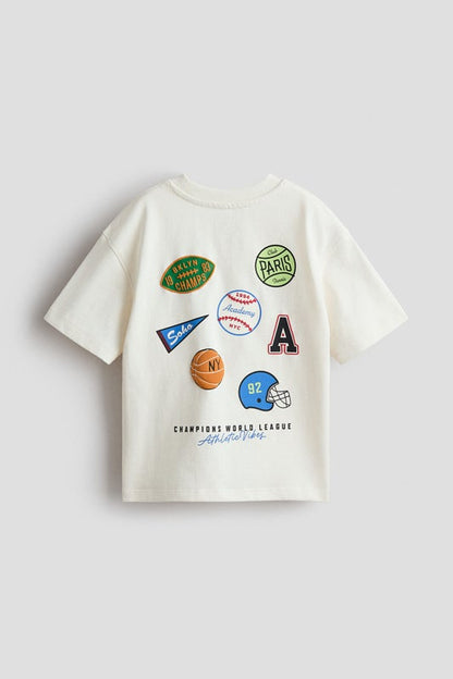 Appliquéd T-shirt