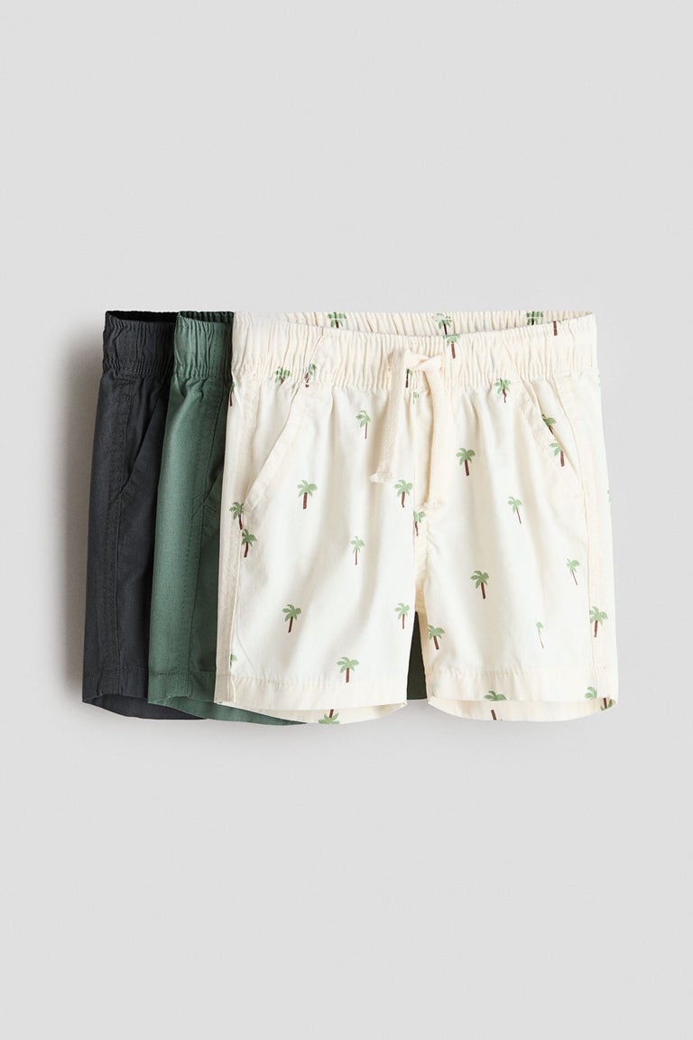 3-pack cotton shorts Image 1 of 2