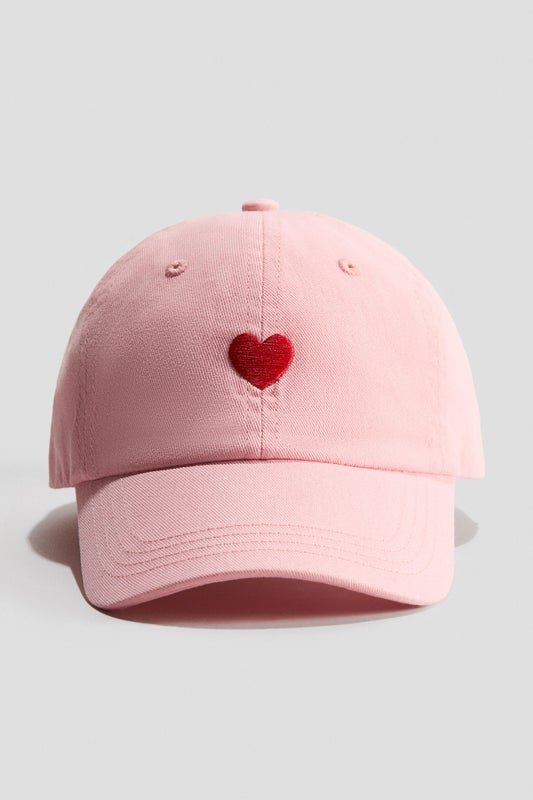 Embroidery-detail cap