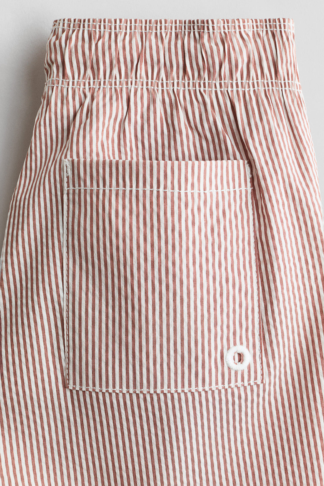 Patterned swim shorts