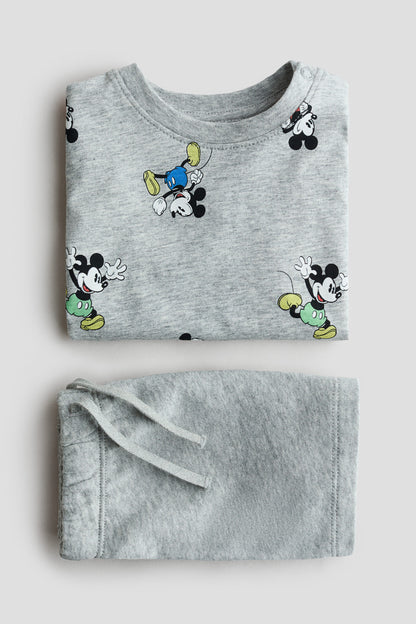 2-piece printed set