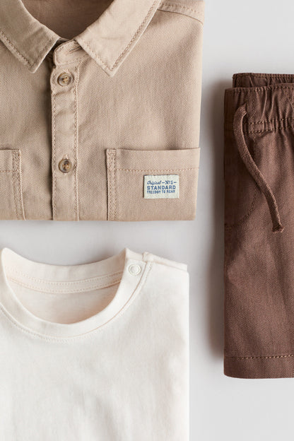 3-piece cotton set