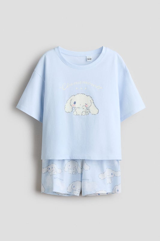 Printed cotton pyjamas