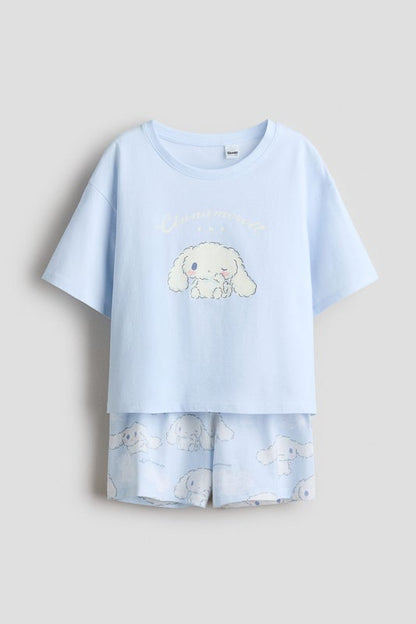 Printed cotton pyjamas
