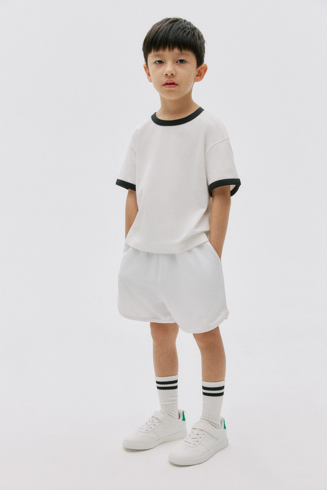COOLMAX® Jersey shorts - White / 1.5-2 Years