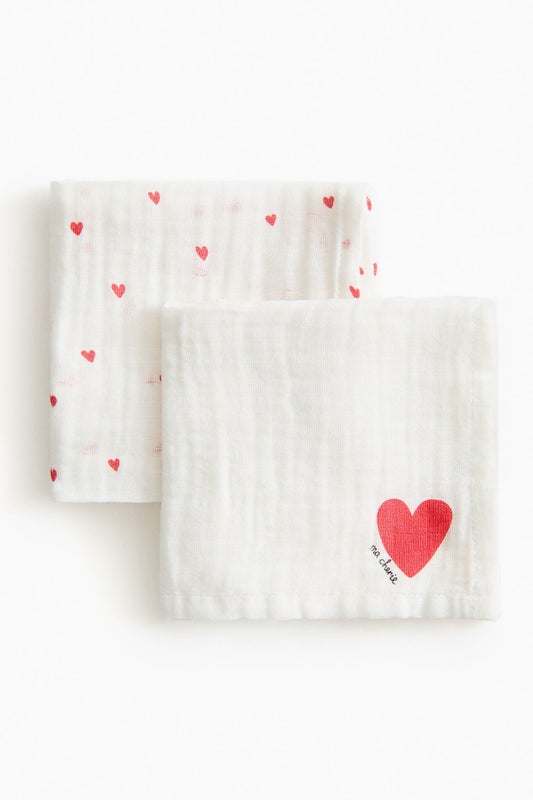 2-pack muslin blankets