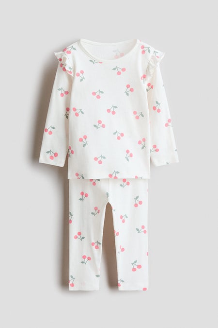 Printed cotton pyjamas