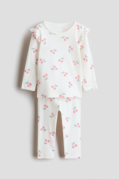 Printed cotton pyjamas