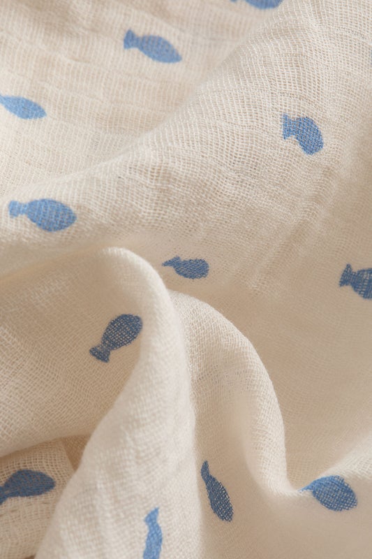 Muslin baby blanket