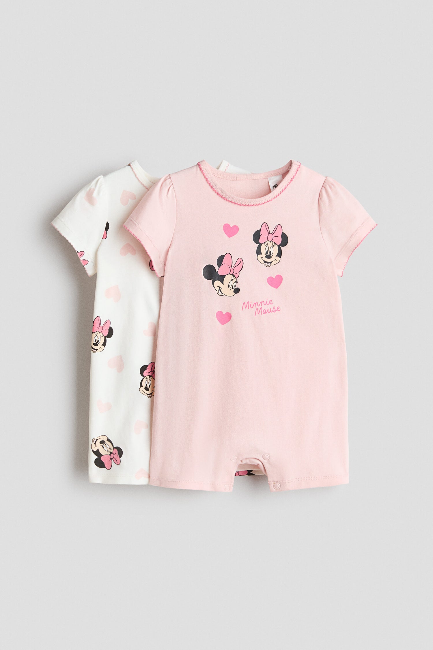 2-pack printed short pyjamas - 12-18M