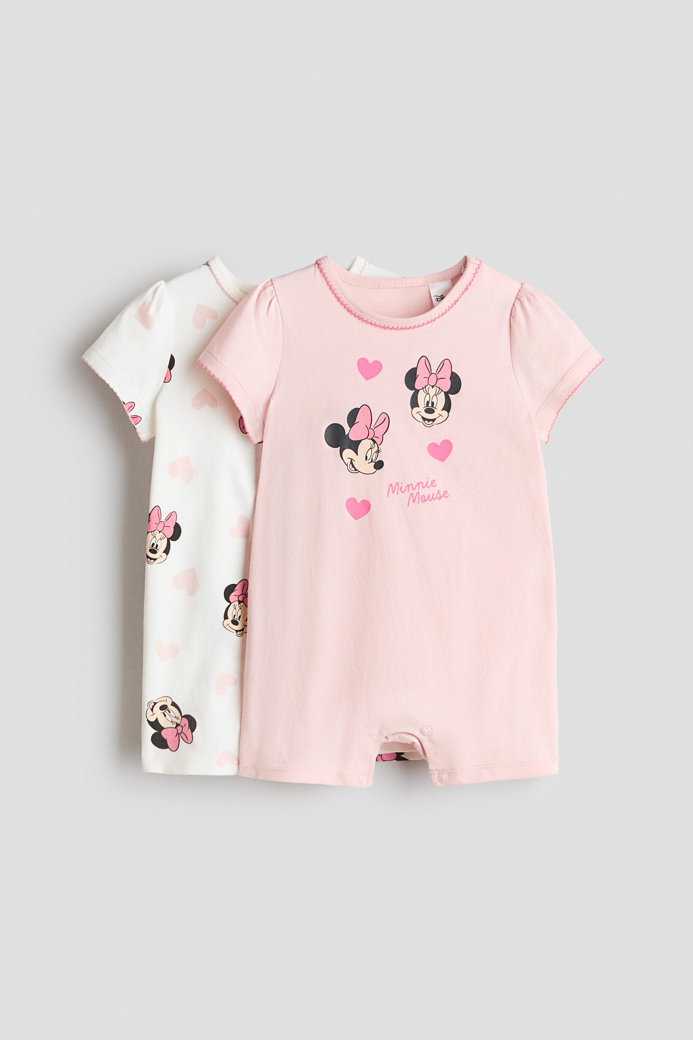 2-pack printed short pyjamas - 12-18M