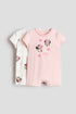 2-pack printed short pyjamas - 12-18M