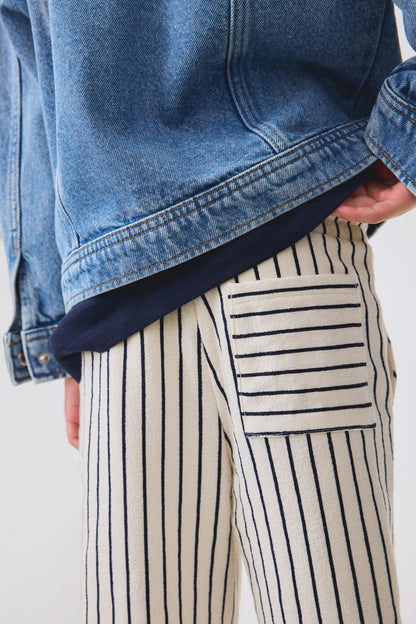 Terry drawstring trousers